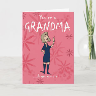 New Grandma greecard Kaart