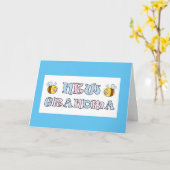 New Grandma Kaart (Gele Bloem)