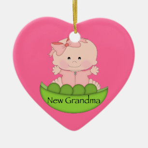 New Grandma Keramisch Ornament