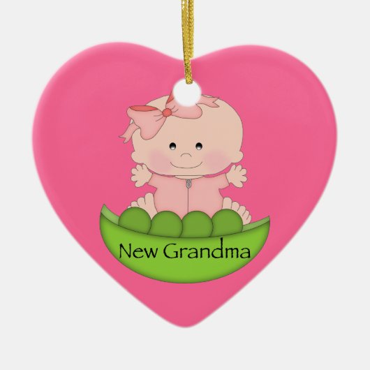 New Grandma Keramisch Ornament (Voorkant)