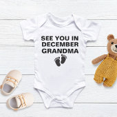 New Grandma,  Pregnancy Announcement to Grandma Romper