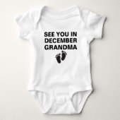 New Grandma,  Pregnancy Announcement to Grandma Romper (Voorkant)