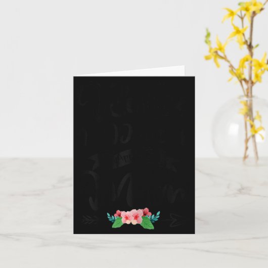 New Grandma Rules Don't Apply To Mimi Mothers Day  Kaart (Gele Bloem)