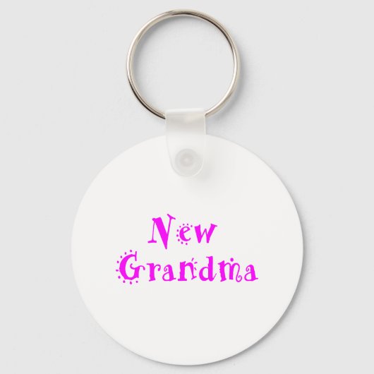 New Grandma Sleutelhanger (Voorkant)