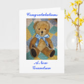 New Grandson Kaart (Gele Bloem)