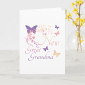 New Great Grandma Kaart (Gele Bloem)