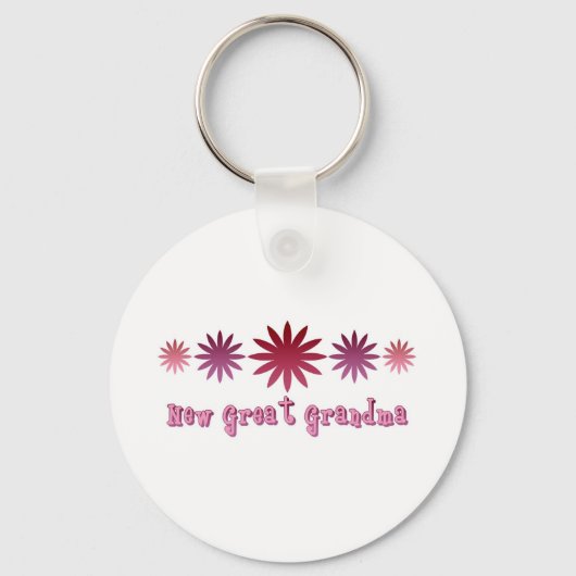 New Great Grandma Sleutelhanger (Voorkant)