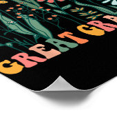 New Great Grandma Wildflower First Birthday &amp;  Poster (Hoek)