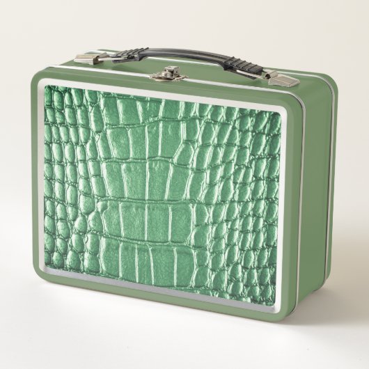 New! Green Faux Leather (Voorkant)