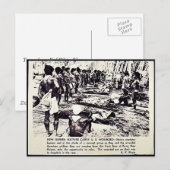 New Guinea Natives dragen de Verenigde Staten gewo Briefkaart (Voorkant / Achterkant)