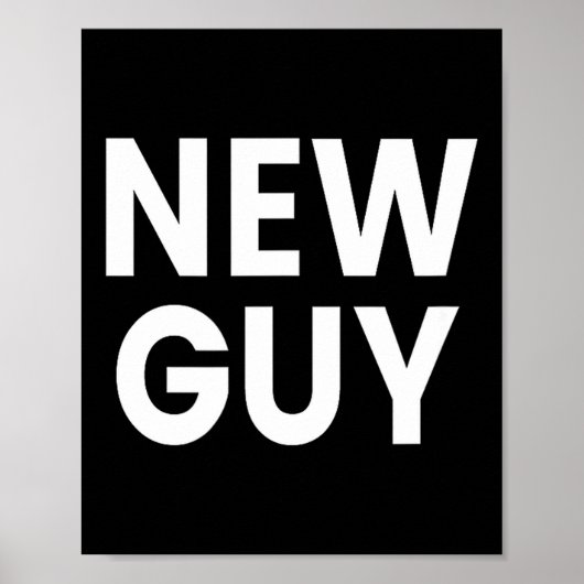 New Guy  Poster (Voorkant)