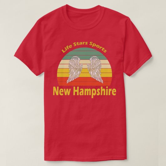 New Hampshire1 T-shirt (Design voorkant)