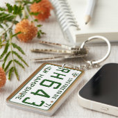 New Hampshire 1971  Bord Sleutelhanger (Voorkant Rechts)