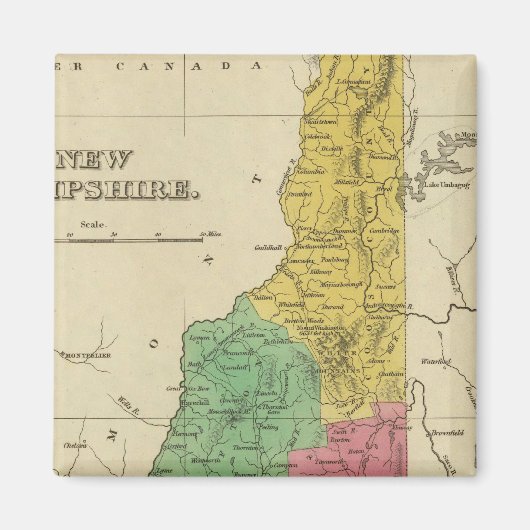 New Hampshire 2 Magneet (Voorkant)