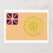 New Hampshire 2e Regiment Flag Briefkaart (Voorkant)