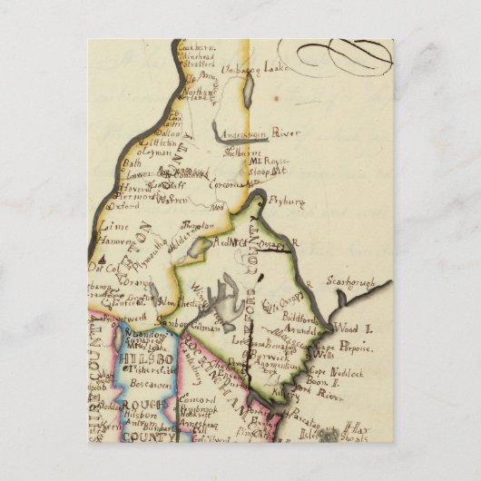 New Hampshire 3 Briefkaart (Voorkant)
