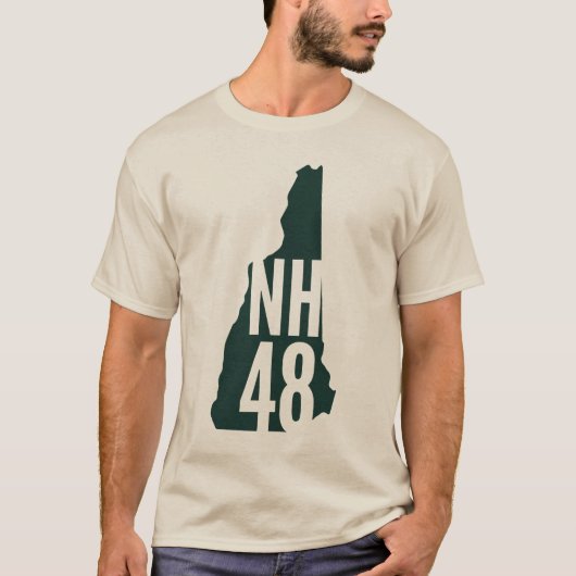 New Hampshire 4000 Footer List Lange hoes T-Shirt (Voorkant)
