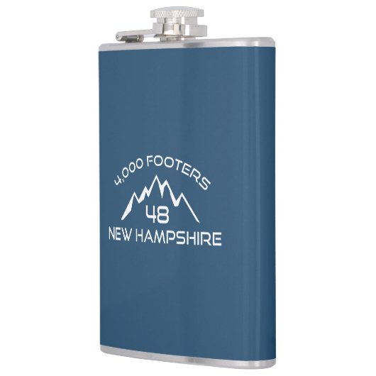 New Hampshire 4000 Footers Mountain Heupfles (Links)