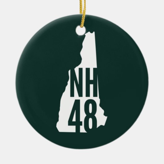 New Hampshire 4000 Footers Ornament (Voorkant)