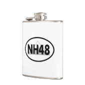 New Hampshire 48 Oval Heupfles (Links)