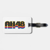 New Hampshire 48 Rainbow Bagagelabel (Achterkant horizontaal)