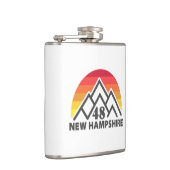New Hampshire 48 Retro Mountain Heupfles (Rechts)