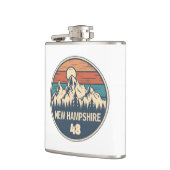 New Hampshire 48 zonsondergang Heupfles (Links)