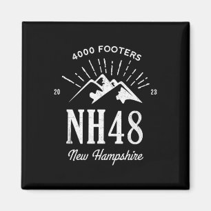 New Hampshire 4.000 voet hoge bergen Nh48 wandelen Magneet