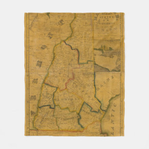 New Hampshire 4 Fleece Deken