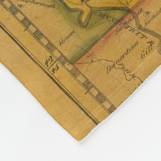 New Hampshire 4 Fleece Deken (Hoek)