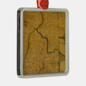 New Hampshire 4 Metalen Ornament (Rechts)