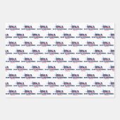 New Hampshire, 50 staten, Liberty Bell Inpakpapier Vel (Voorkant)