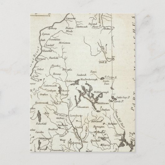 New Hampshire 7 Briefkaart (Voorkant)