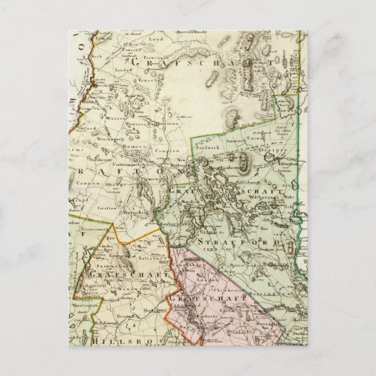 New Hampshire 7 Briefkaart (Voorkant)