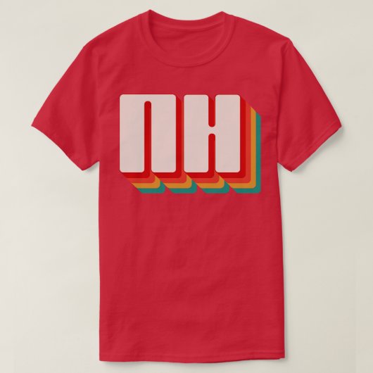 New Hampshire 7 T-shirt (Design voorkant)