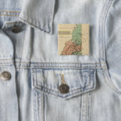 New Hampshire 8 Vierkante Button 5,1 Cm (In situ)