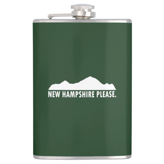 New Hampshire Alsjeblieft Heupfles (Voorkant)