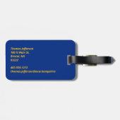 New Hampshire Bagagelabel (Achterkant horizontaal)