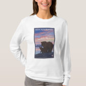 New Hampshire Bear en Cub T-shirt (Voorkant)