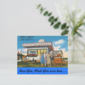 New Hampshire, Bedford Golfland, Manchester Briefkaart (Staand voorkant)