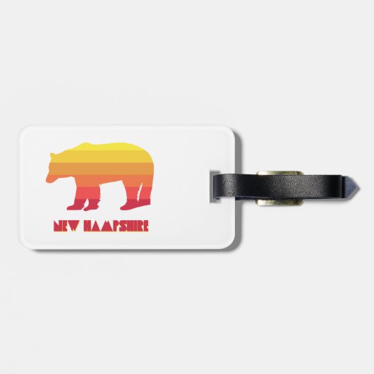 New Hampshire Beer Bagagelabel (Achterkant horizontaal)