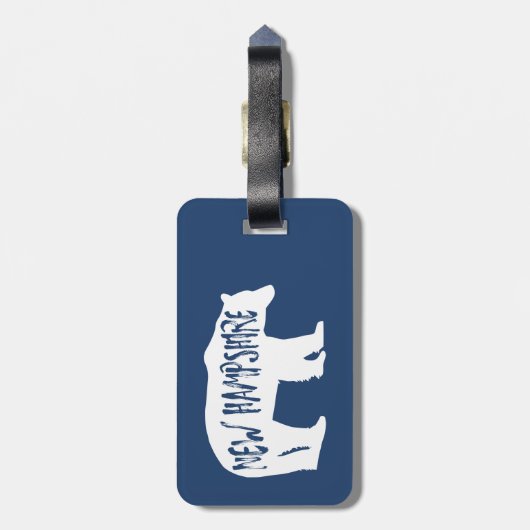 New Hampshire Beer Bagagelabel (Achterkant verticaal)