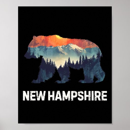 New Hampshire Beer Poster (Voorkant)