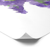 New Hampshire Bird Paars Finch Lilacs Poster (Hoek)