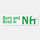 New Hampshire Bred (Bumper) Sticker (Voorkant)