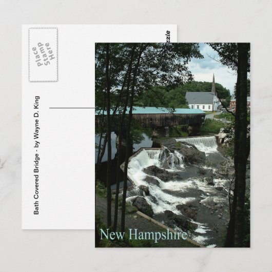 New Hampshire Briefkaart (Voorkant / Achterkant)