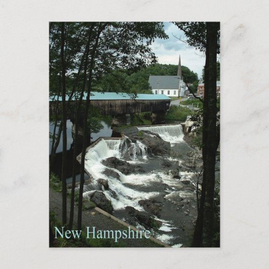 New Hampshire Briefkaart (Voorkant)