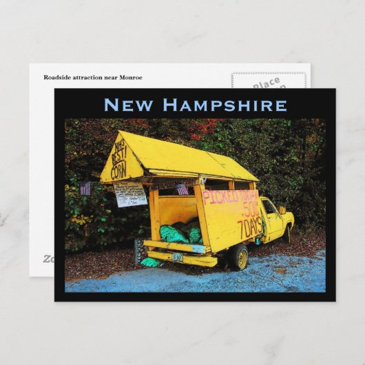 New Hampshire Briefkaart (Voorkant / Achterkant)