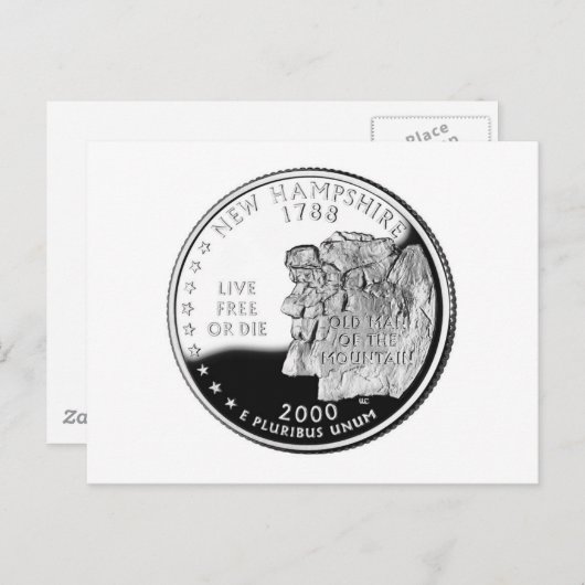 New Hampshire Briefkaart (Voorkant / Achterkant)