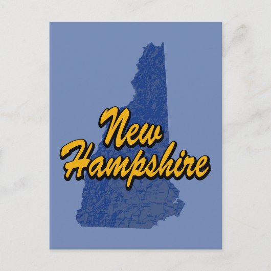 New Hampshire Briefkaart (Voorkant)